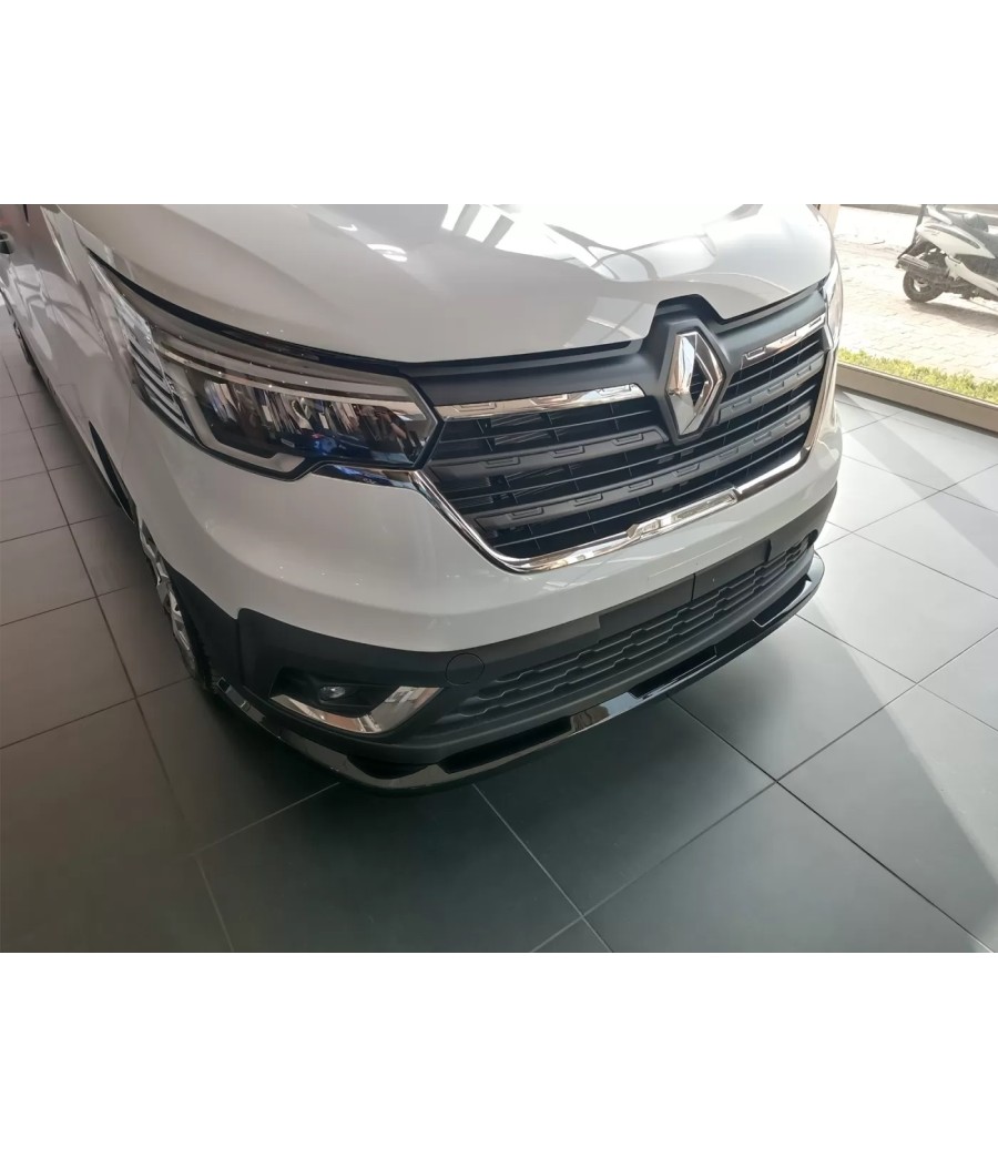 Spoiler Avant Renault Trafic 2022 Aujourd Hui Abs Noir Design2