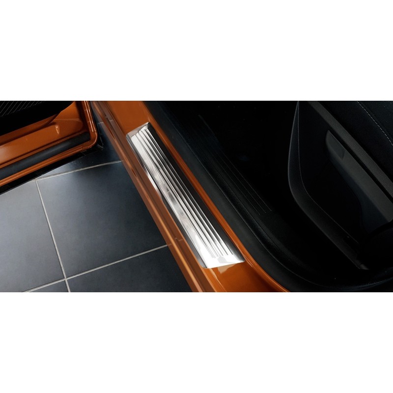 Seuil De Porte Renault Captur 2019 Aujourd Hui Inox Poli 4 Pieces