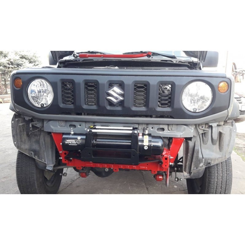 Platine Fixation Treuil Suzuki Jimny Aujourd Hui Acier Kgs Haut