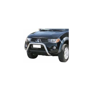 PARE BUFFLE-MITSUBISHI-L-200-2006-2010- HOMOLOGUE INOX 76mm