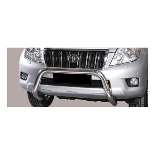 PARE BUFFLE-TOYOTA-LAND-CRUISER-J-150-2010-2013- HOMOLOGUE INOX  70mm