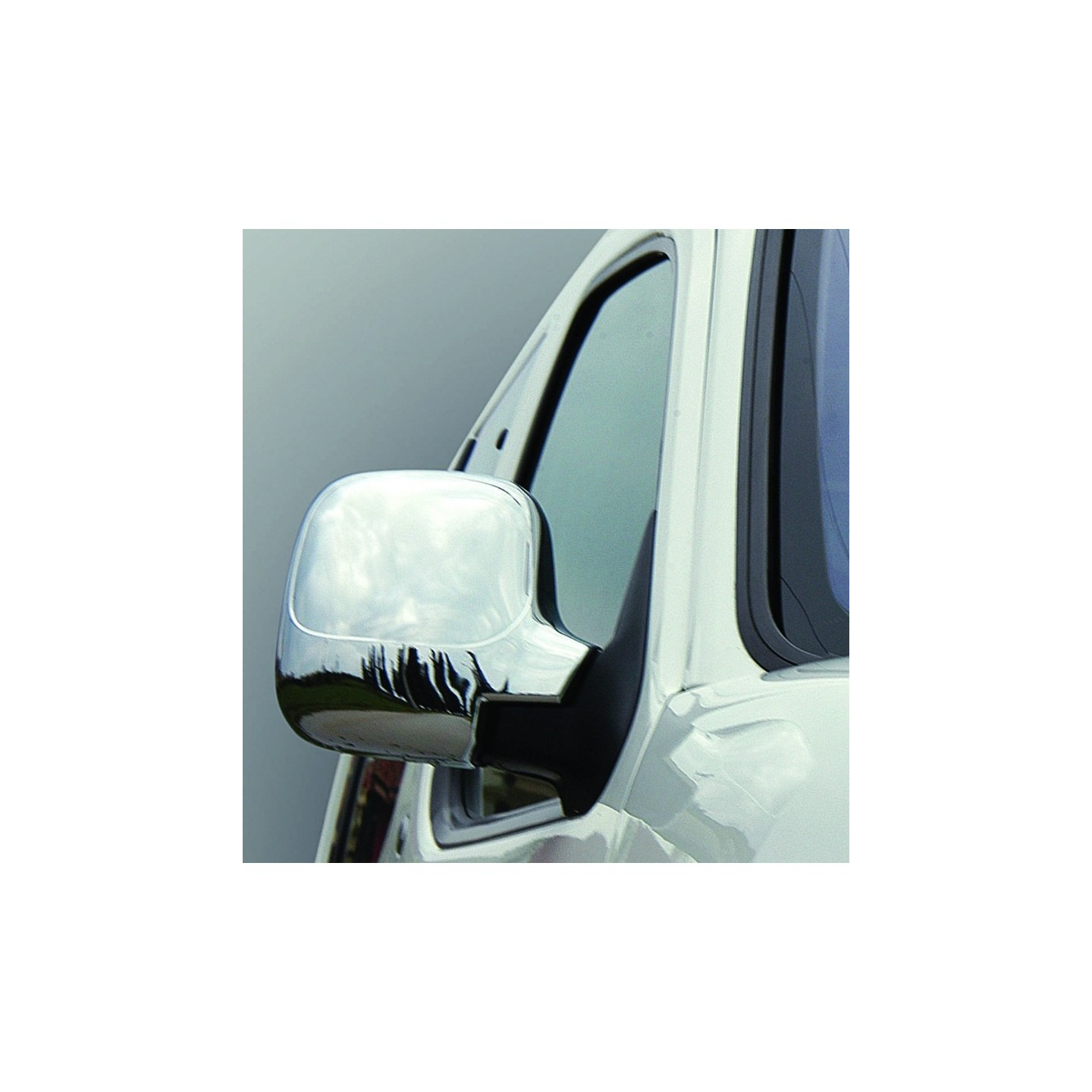 Coque Rétroviseur Droite Pour Peugeot 2008 (2013-2019) | Chromé | 310x120x150mm | Pièce De Rechange