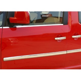 Baguette de porte-VOLKSWAGEN-CADDY-2003-2015-INOX CHROME 4 PIECES