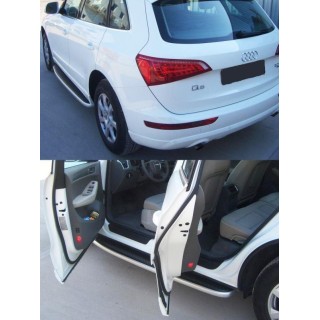 Marche Pieds-AUDI-Q5-2008-2017-Aluminium TXX CHROME