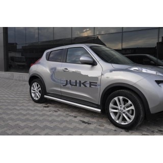 marche pieds -NISSAN-JUKE-2010-2019 INOX LNE2