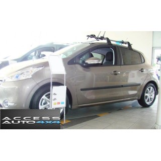 Baguette Porte PEUGEOT 208 2012 2019 5 PORTES ABS NOIR 4  pieces - Access Auto 4x4