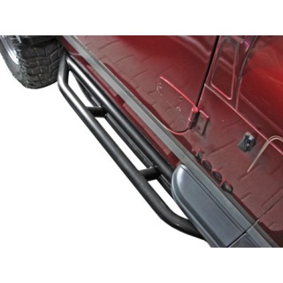 Marche pieds JEEP-WRANGLER-1987-2006- ACIER NOIR