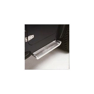 Marche pieds-JEEP-WRANGLER-1997-2000- Aluminium Poli