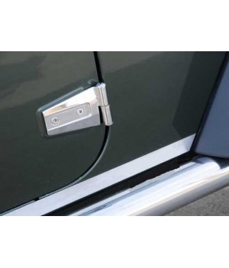 Baguettes protections Bas de Porte INOX JEEP WRANGLER JK - Access Utilitaire - Vente en ligne d'accessoires auto et Véhicules Utilitaires