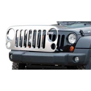 Grille Calandre INOX JEEP WRANGLER JK  - Access Auto 4x4
