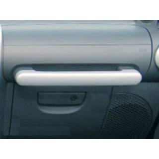 Enjoliveur Boite à Gant Argenté JEEP WRANGLER JK - Access Auto 4x4