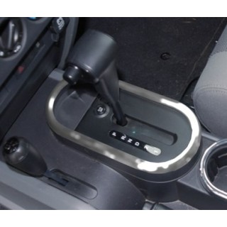 Entourage Levier de Vitesse AUTO. Argenté JEEP WRANGLER JK BV AUTO - Access Auto 4x4