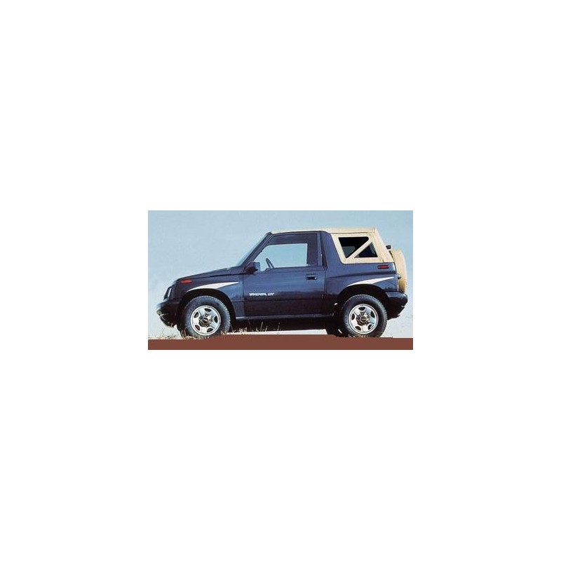 Baches de Remplacement SOFTOP DELUXE Noire / Fenetres Teintées Démontables - Access Utilitaire - Vente en ligne d'accessoires auto et Véhicules Utilitaires