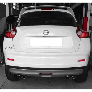 Echappement SPORT DUPLEX NISSAN JUKE Sorties rondes 