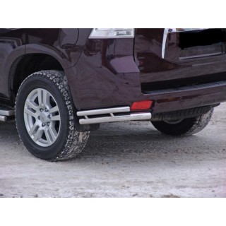 Protection  ARRIERE TOYOTA-LAND-CRUISER-150-2009-AUJOURD'HUI INOX 60-42mm