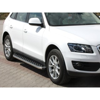 marche pieds-AUDI-Q7-2006-2014-Aluminium TX CHROME