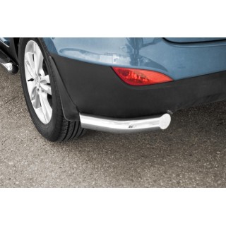 Protection  ARRIERE HYUNDAI IX 35 2010-2015 INOX ANGLES 