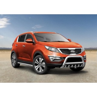 PARE BUFFLE-KIA-SPORTAGE-2010-2015-HOMLOLOGUE INOX - GRILLE