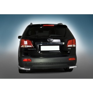 Protection ARRIERE KIA SORENTO 2010 2012 INOX ANGLES