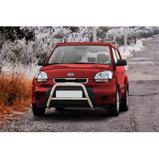 PARE BUFFLE-KIA-SOUL-2008-2013 HOMOLOGUE  INOX - BARRE DE RENFORT