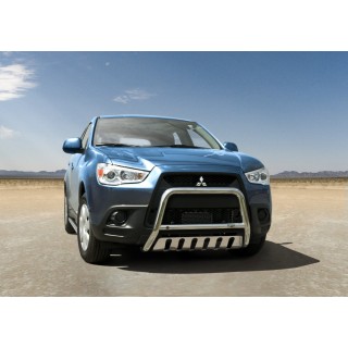 PARE BUFFLE--MITSUBISHI-ASX-2010-2012-HOMOLOGUE  INOX - PLAQUE