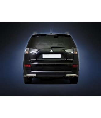 Protection  ARRIERE-MITSUBISHI-OUTLANDER-2010-2012 INOX 70mm