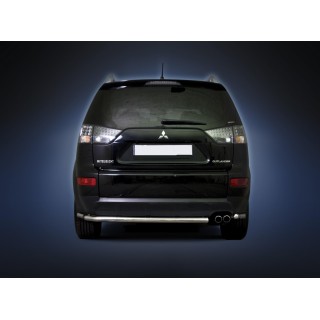 Protection ARRIERE CITROEN C CROSSER 2007 2012 INOX 70mm ANGLES