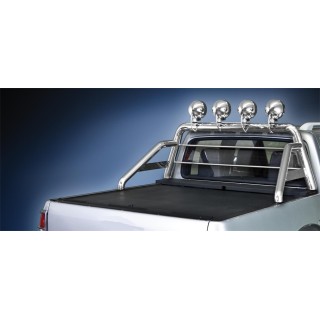 ROLL BAR INOX SIMPLE BARRES-MITSUBISHI-L-200-2006-2015-