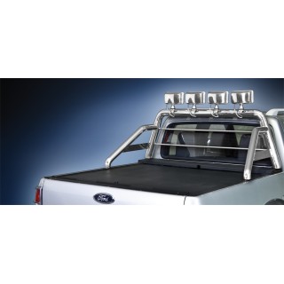 ROLL BAR INOX SIMPLE BARRES-MITSUBISHI-L-200-2006-2015-