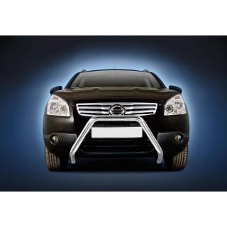 PARE BUFFLE-NISSAN-QASHQAI-2007-2009- HOMOLOGUE INOX  60mm