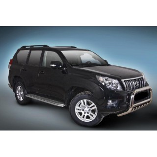 Marche pieds-TOYOTA-LAND-CRUISER-150-5-portes-2009-2013-INOX PLAT