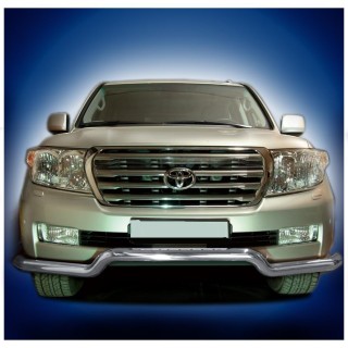 PARE BUFFLE-TOYOTA-LAND-CRUISER-200-2007-2012 INOX - PROTECTION BASSE