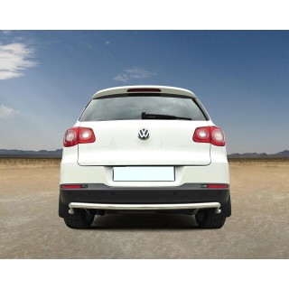 Protection  ARRIERE VOLKSWAGEN TIGUAN 2007 2014 INOX 70mm