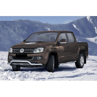 PARE BUFLE-VOLKSWAGEN-AMAROK-2010-2016-HOMOLOGUE INOX - PROTECTION BASSE