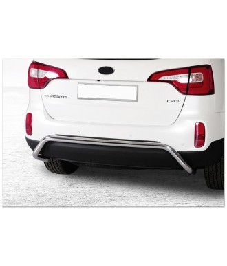 Protection de la plaque de seuil pour Kia Sorento  Couvercle de pare-choc  arrière de voiture, extrémité intérieure extérieure du coffre de la  garniture de la garniture pour Kia 2013 2014 2015 2016