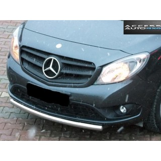 PARE BUFFLE-MERCEDES-CITAN-2013-2019-INOX PROTECTION BASSE