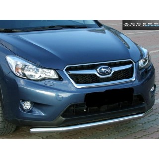 PARE BUFFLE-SUBARU-XV-2011-2015-INOX PROTECTION BASSE