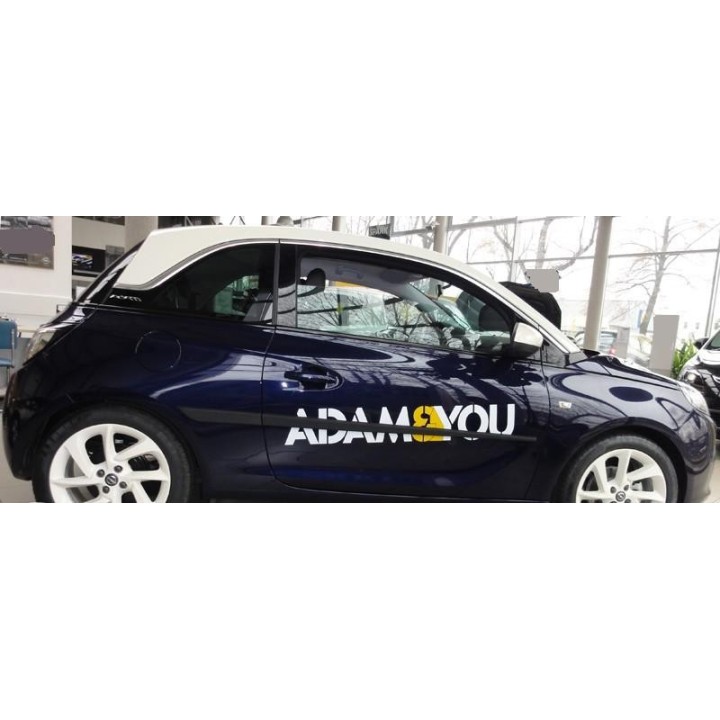 Housse De Frein à Main Pour Opel Adam 2013-2019 | Cuir PU Noir – Protection Et Décoration Intérieure