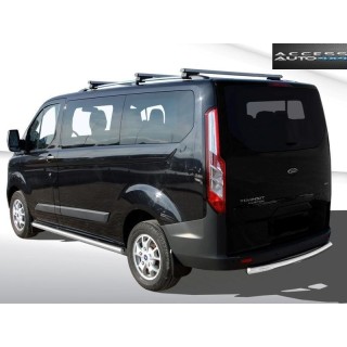 marche pieds-FORD-TRANSIT-CUSTOM-LONG-2012-INOX tubualire LNE