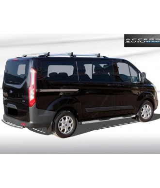 marche pieds-FORD-TRANSIT-CUSTOM-LONG-2012-AUJOURD'HUI-INOX tubulaire SPR