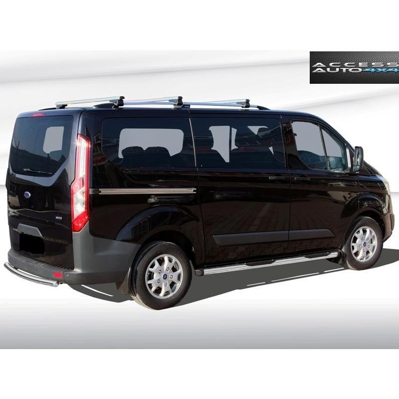 marche pieds-FORD-TRANSIT-CUSTOM-LONG-2012-AUJOURD'HUI-INOX tubulaire SPR