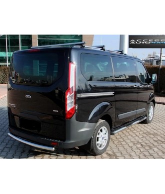Protection ARRIERE-FORD-TRANSIT-CUSTOM-2012-AUJOURD'HUI-INOX 