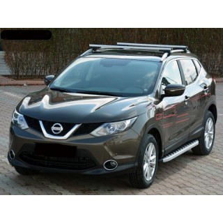 marche pieds NISSAN-QASHQAI-2014-AUJOURD'HUI Aluminium TX CHROME