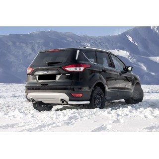 PROTECTION ARRIERE FORD KUGA 2013 2016 INOX ANGLES