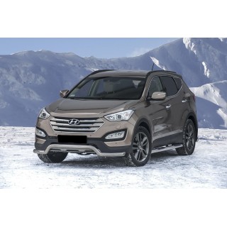 PARE BUFFLE-HYUNDAI-SANTA-FE-2012-2018-HOMOLOGUE INOX 