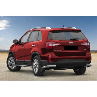 Protection ARRIERE KIA SORENTO 2012 2015 INOX ANGLES