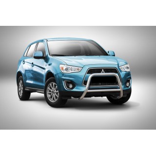 PARE BUFFLE-MITSUBISHI-ASX-2013-2016 HOMOLOGUE INOX - BARRE DE RENFORT