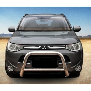 PARE BUFFLE-MITSUBISHI-OUTLANDER-2012-2015-HOMOLOGUE avec barre renfort