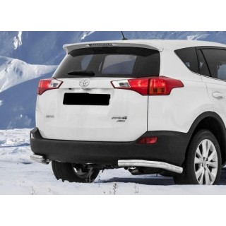 Protection ARRIERE TOYOTA-RAV-4-2013-2016-INOX ANGLES 70mm