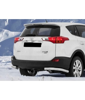 Protection ARRIERE TOYOTA-RAV-4-2013-2016-INOX ANGLES 70mm